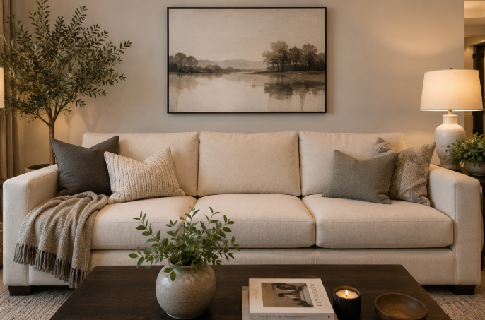 Generated image: Cozy modern living room with neutral tones  Edit   Generated image: Cozy modern living room with neutral tones Generated image: Cozy modern living room with neutral tones Generated image: Cozy modern living room with neutral tones  Genera gallery