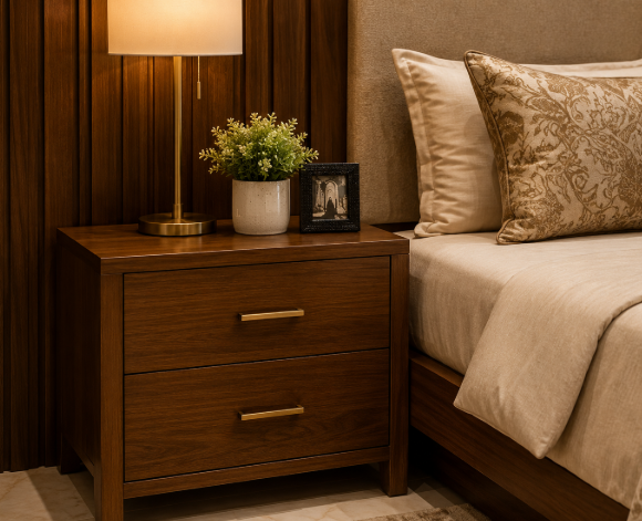 Imperial Haven Master Suite with Warm Walnut Paneling and Signature Ambient Luxury Design gallery