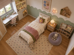 The BlossomNest Modern Children’s Comfort Suite gallery